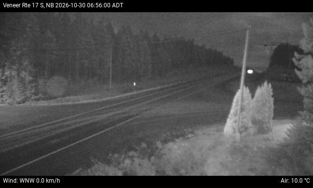 Web Cam image of Veneer (NB Highway 17)