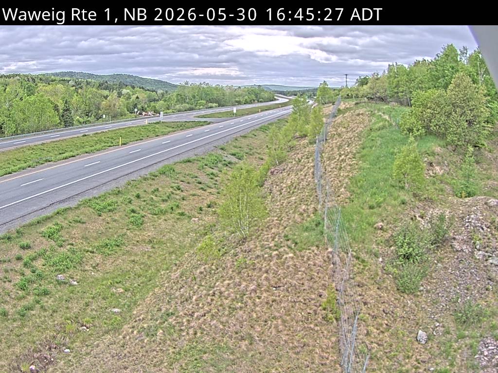 Web Cam image of Waweig (NB Highway 1)