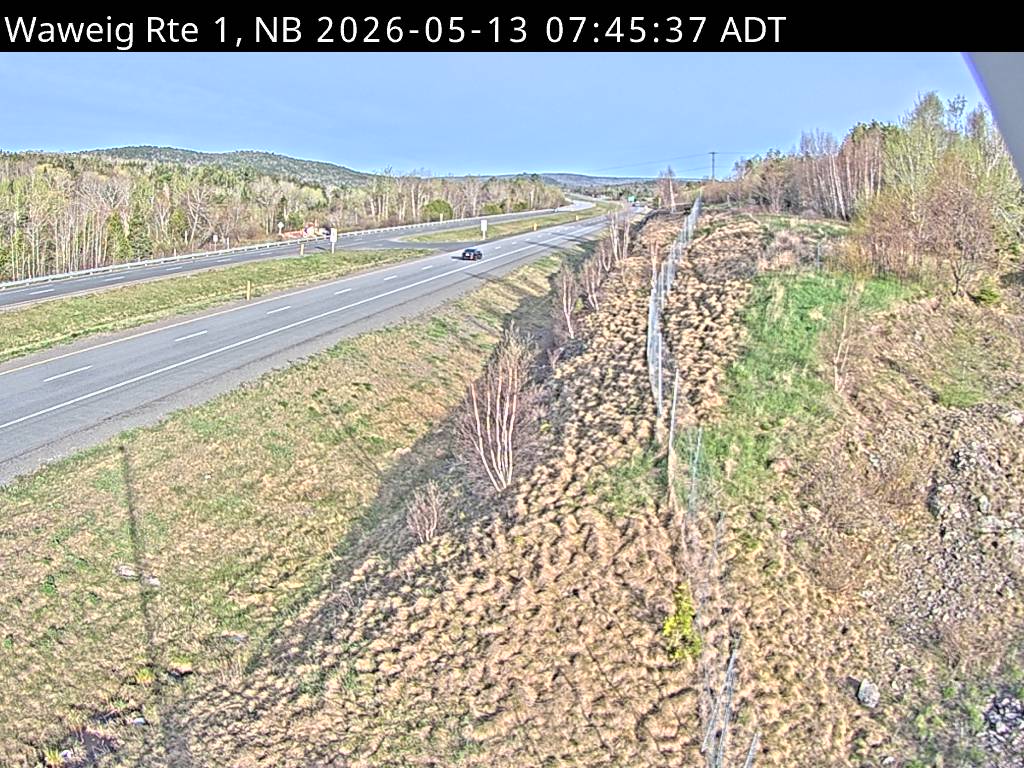Web Cam image of Waweig (NB Highway 1)