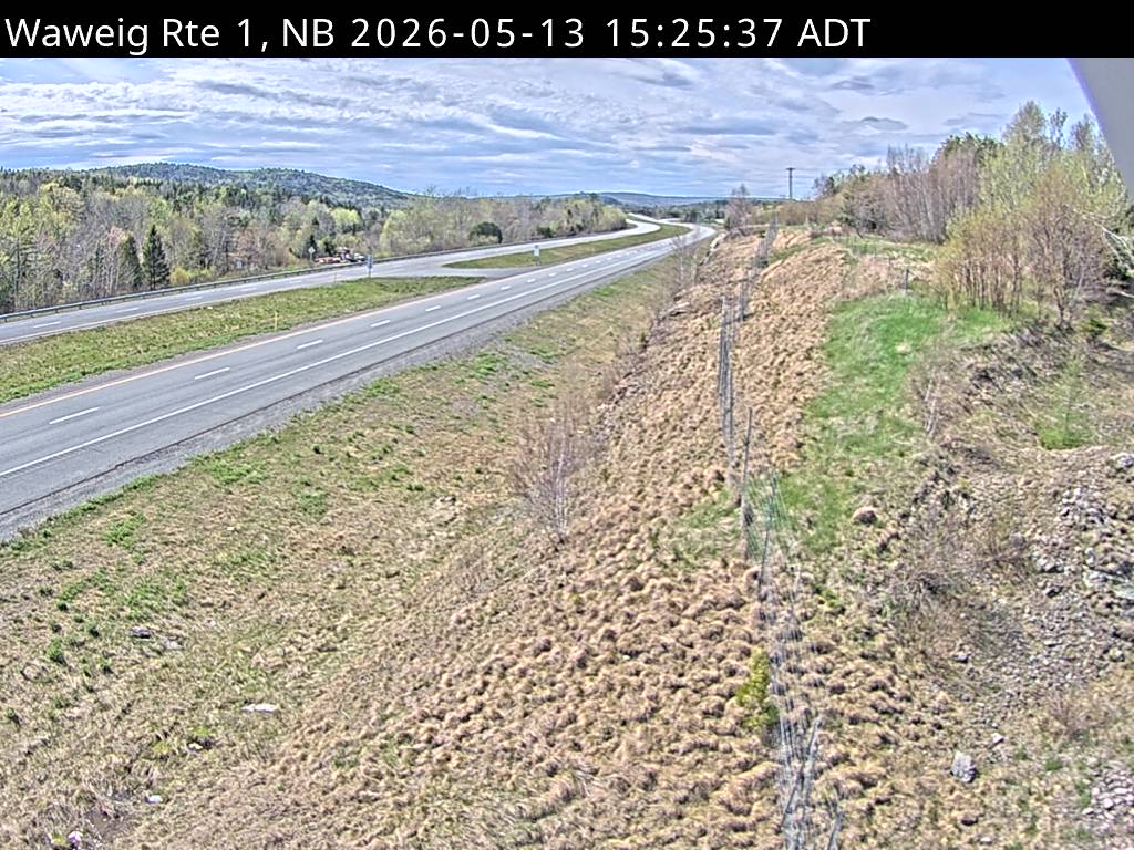 Web Cam image of Waweig (NB Highway 1)