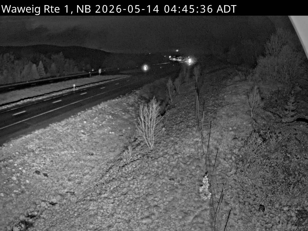 Web Cam image of Waweig (NB Highway 1)
