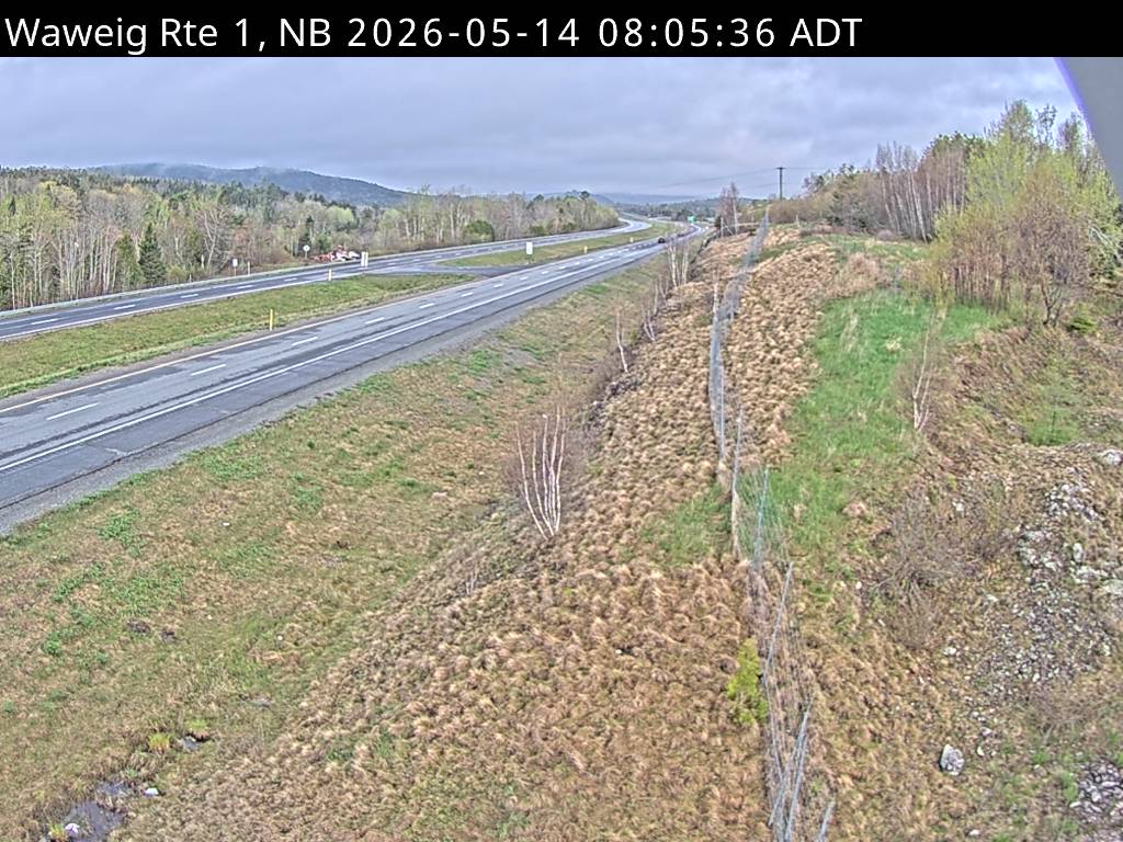Web Cam image of Waweig (NB Highway 1)