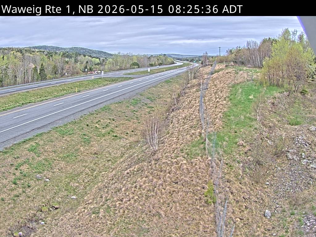 Web Cam image of Waweig (NB Highway 1)