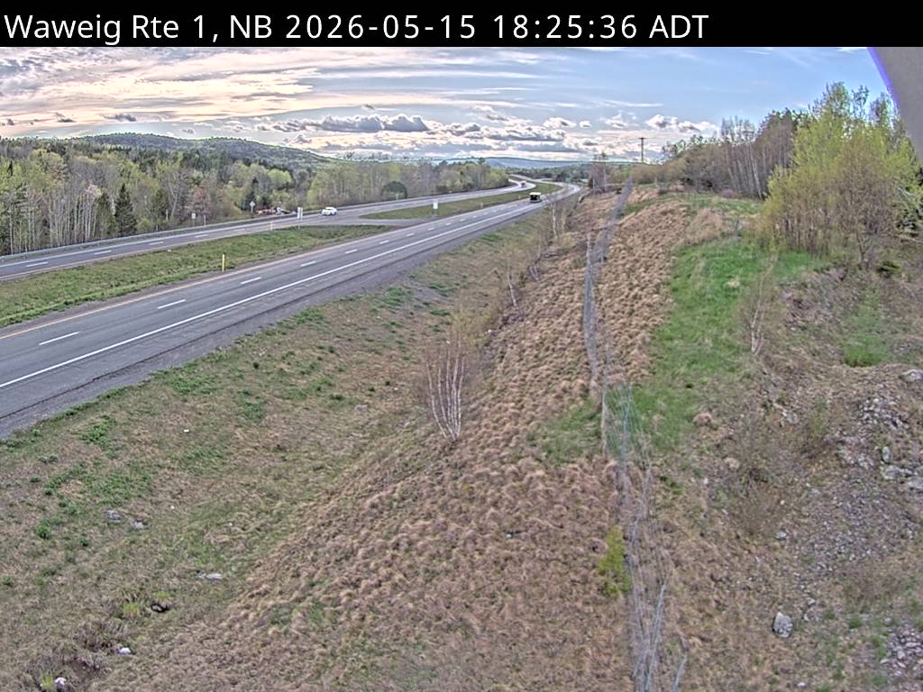 Web Cam image of Waweig (NB Highway 1)