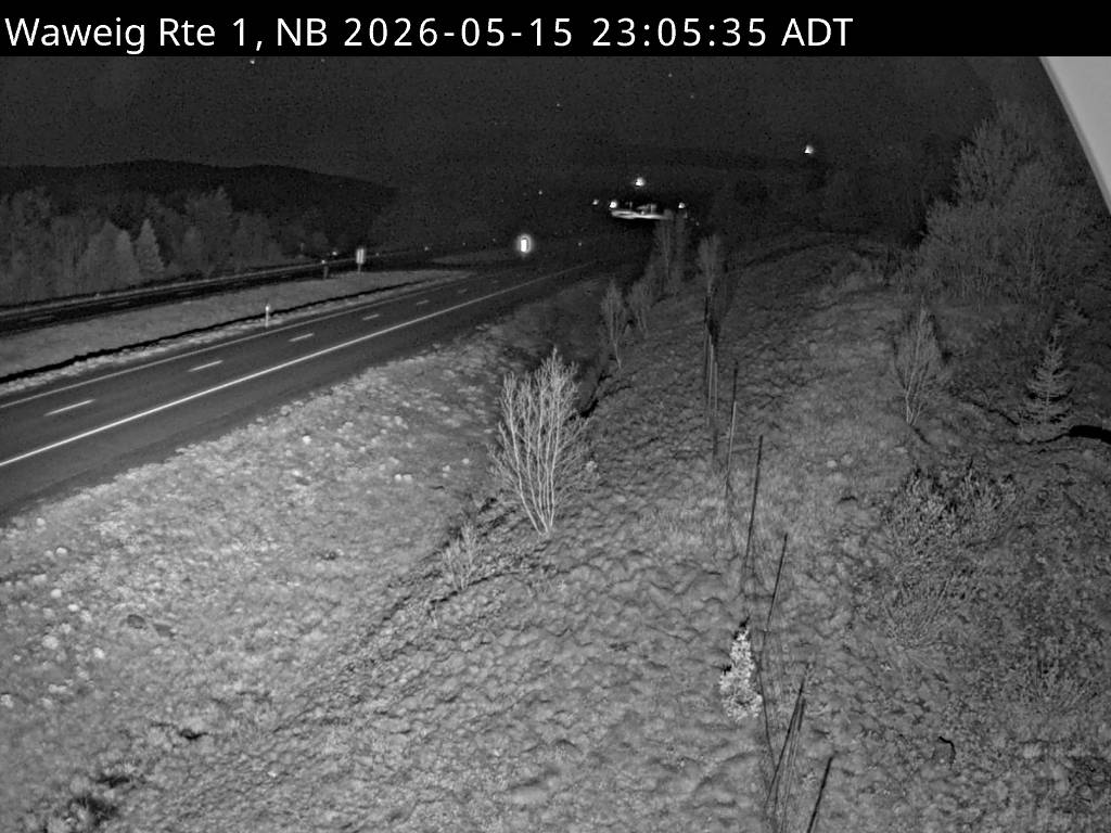 Web Cam image of Waweig (NB Highway 1)