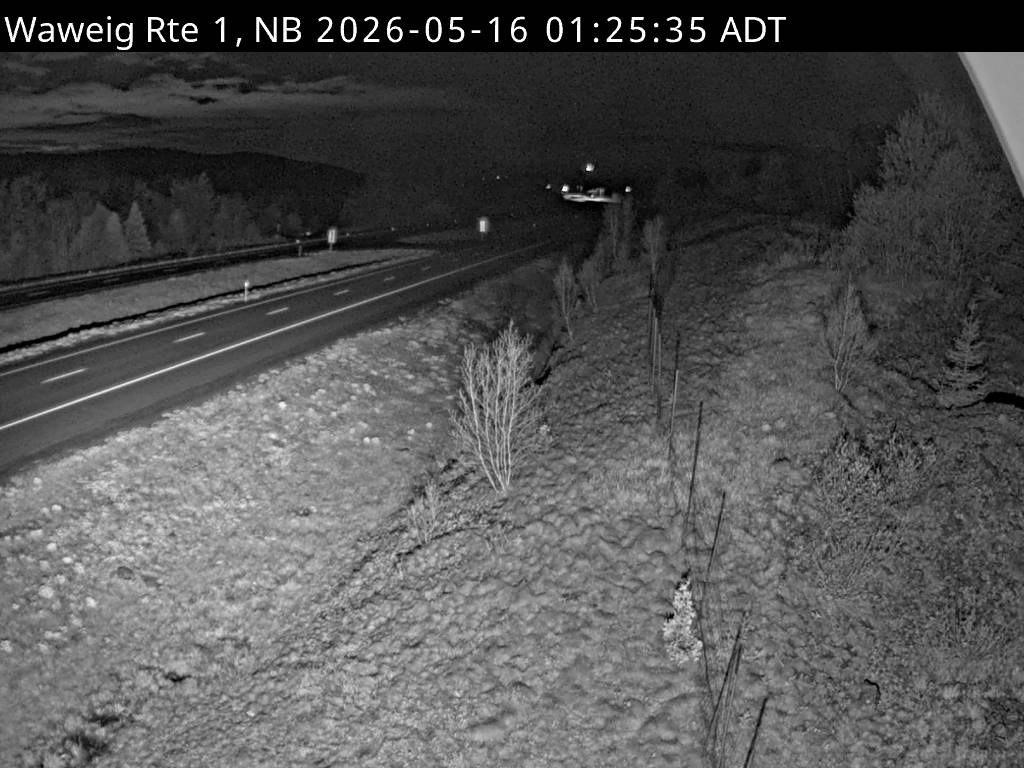 Web Cam image of Waweig (NB Highway 1)