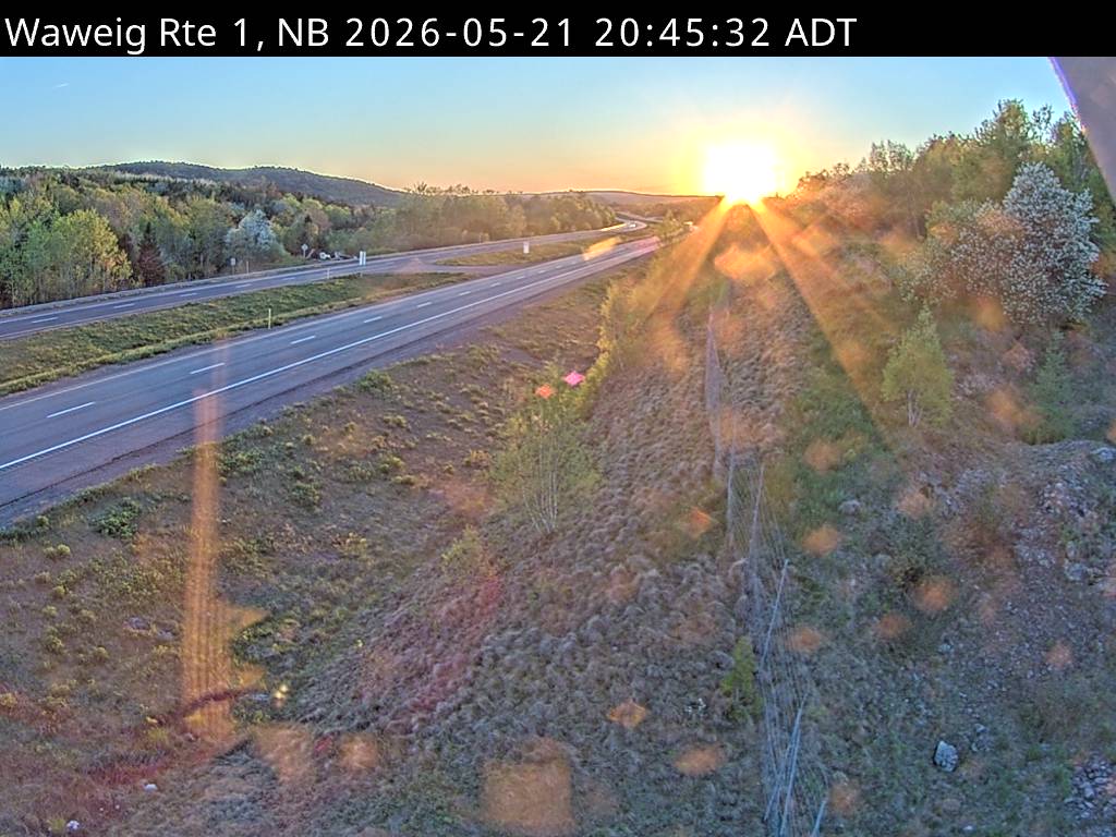 Web Cam image of Waweig (NB Highway 1)