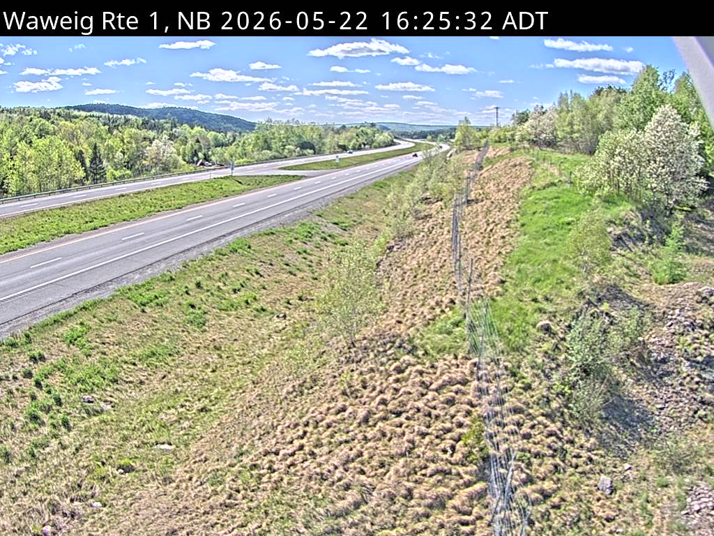 Web Cam image of Waweig (NB Highway 1)