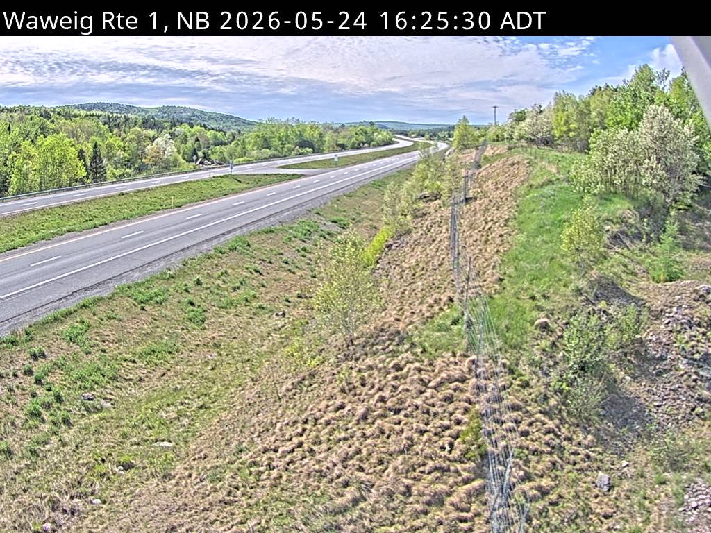 Web Cam image of Waweig (NB Highway 1)