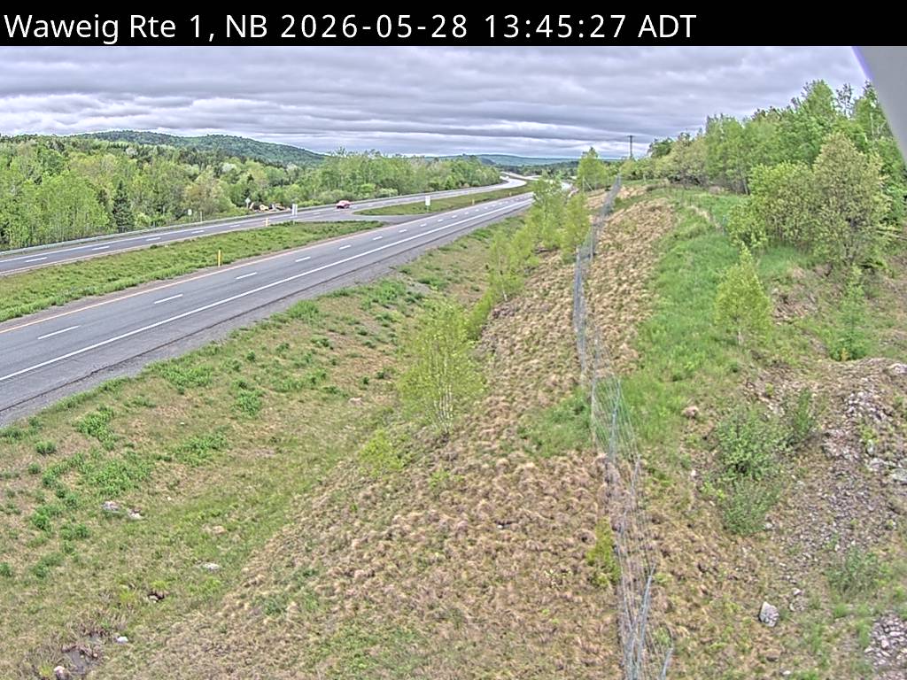 Web Cam image of Waweig (NB Highway 1)