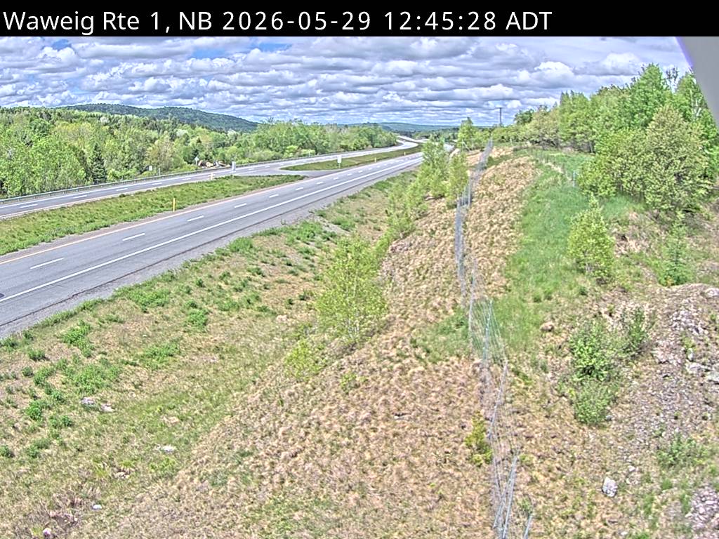 Web Cam image of Waweig (NB Highway 1)