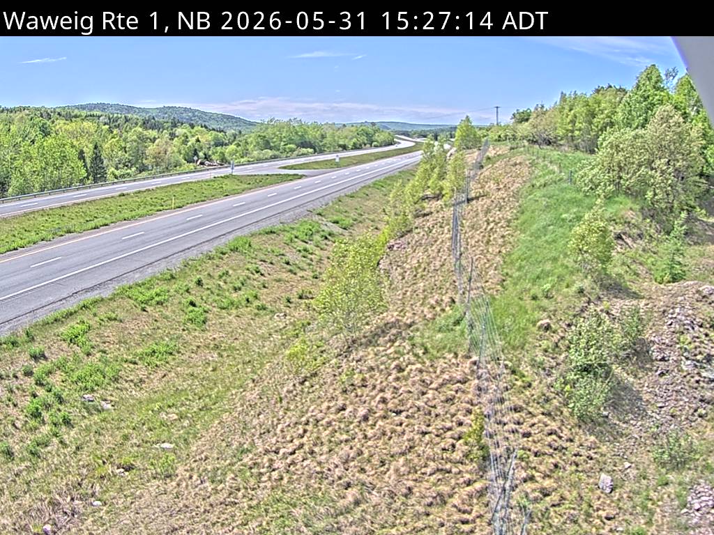 Web Cam image of Waweig (NB Highway 1)