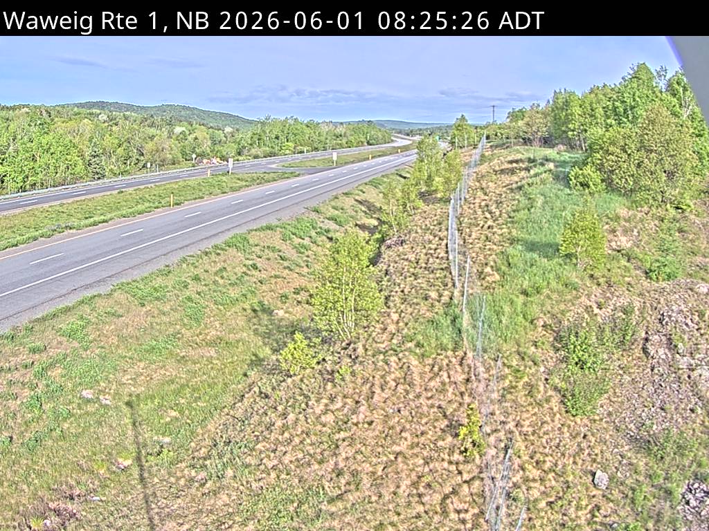 Web Cam image of Waweig (NB Highway 1)