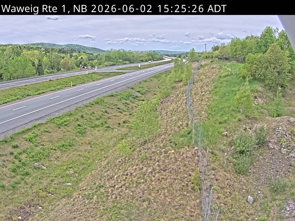 Web Cam image of Waweig (NB Highway 1)