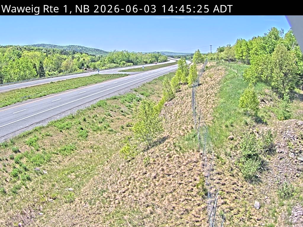 Web Cam image of Waweig (NB Highway 1)