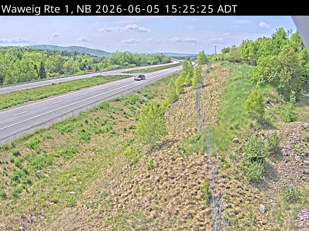 Web Cam image of Waweig (NB Highway 1)