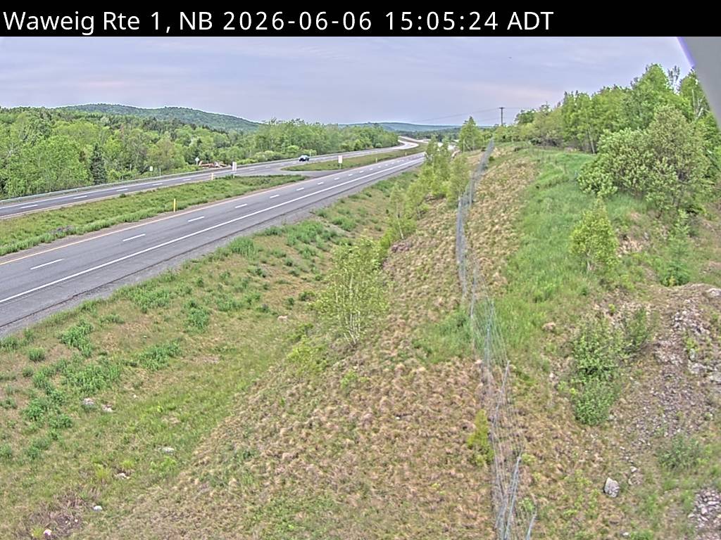 Web Cam image of Waweig (NB Highway 1)