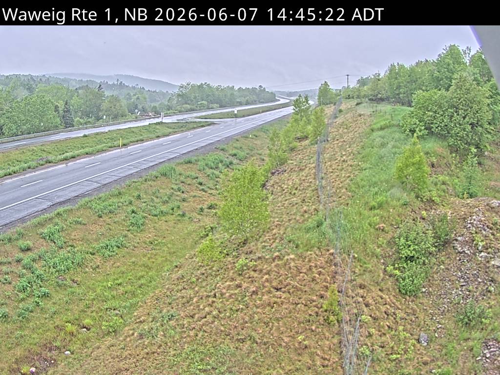 Web Cam image of Waweig (NB Highway 1)