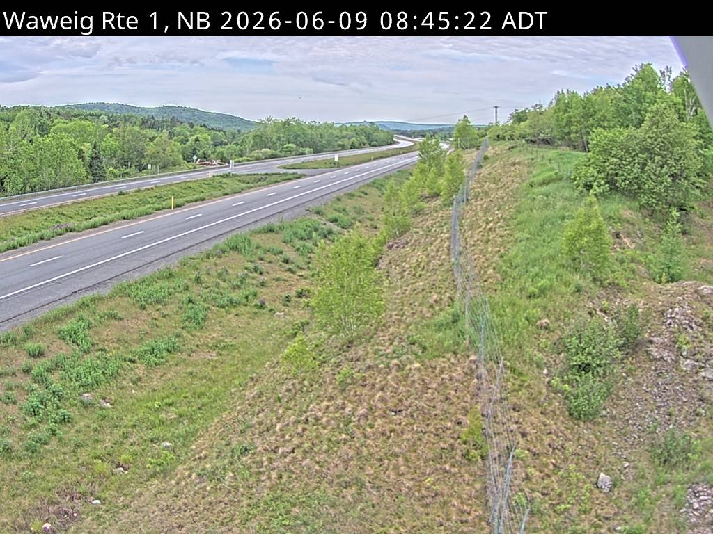Web Cam image of Waweig (NB Highway 1)