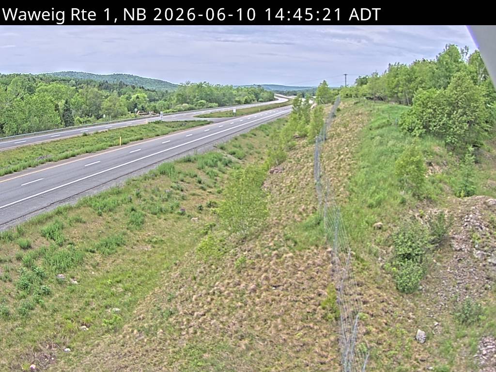 Web Cam image of Waweig (NB Highway 1)