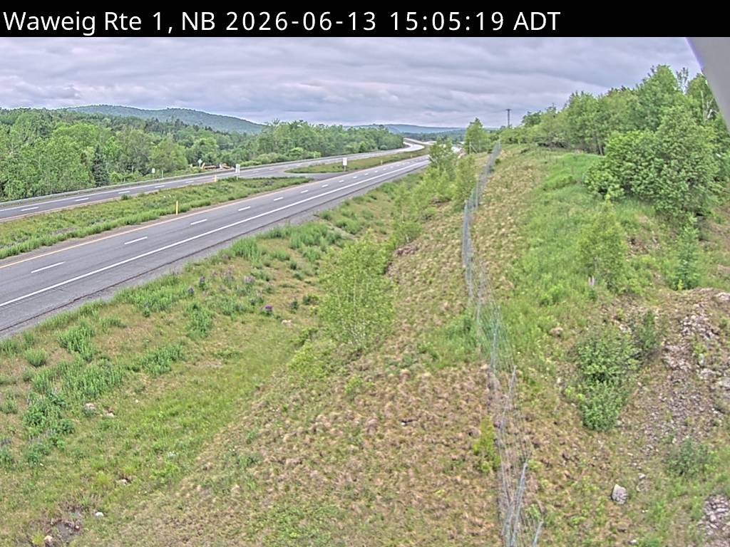 Web Cam image of Waweig (NB Highway 1)