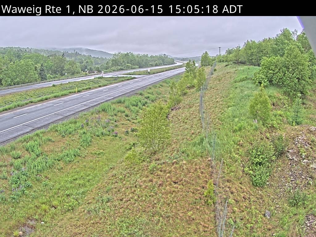 Web Cam image of Waweig (NB Highway 1)