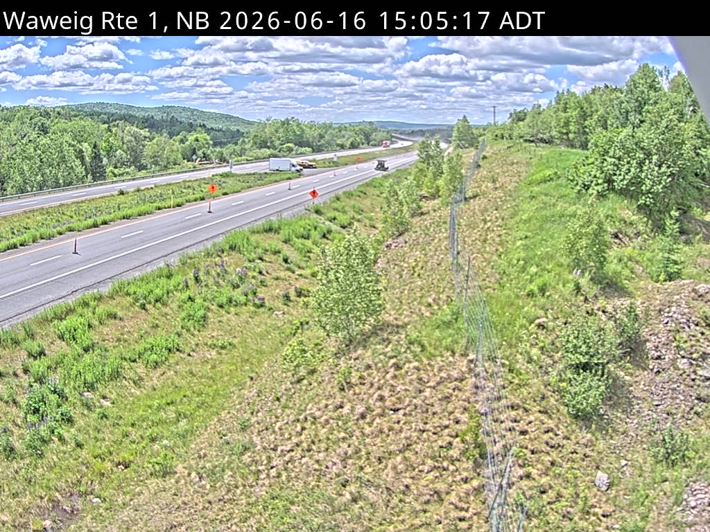 Web Cam image of Waweig (NB Highway 1)