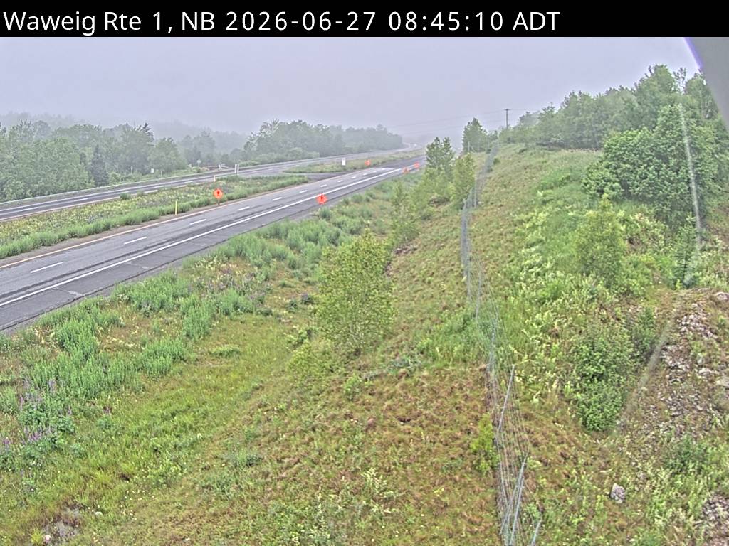 Web Cam image of Waweig (NB Highway 1)