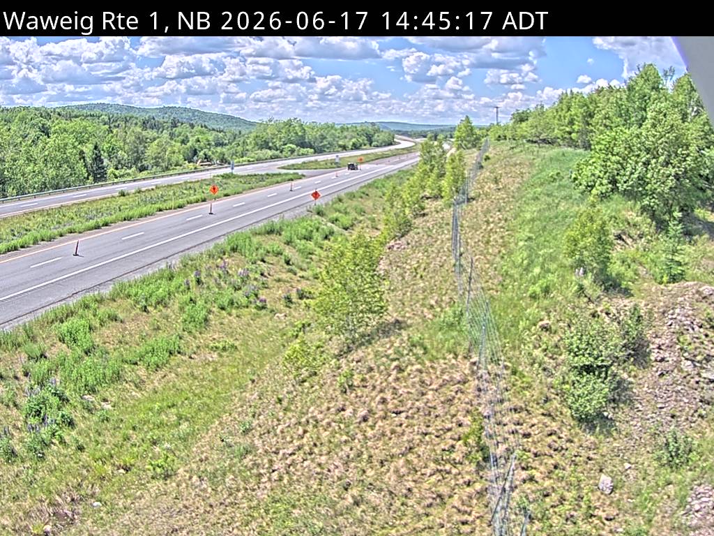 Web Cam image of Waweig (NB Highway 1)