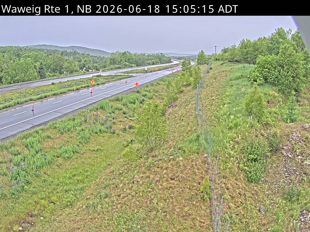 Web Cam image of Waweig (NB Highway 1)