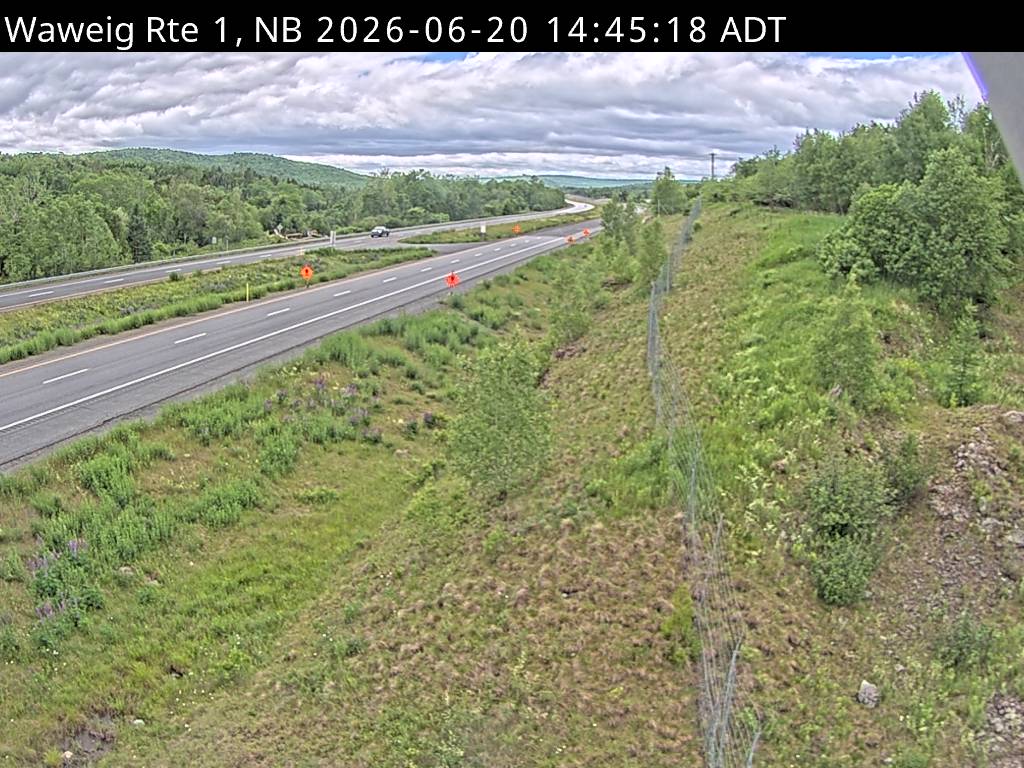Web Cam image of Waweig (NB Highway 1)
