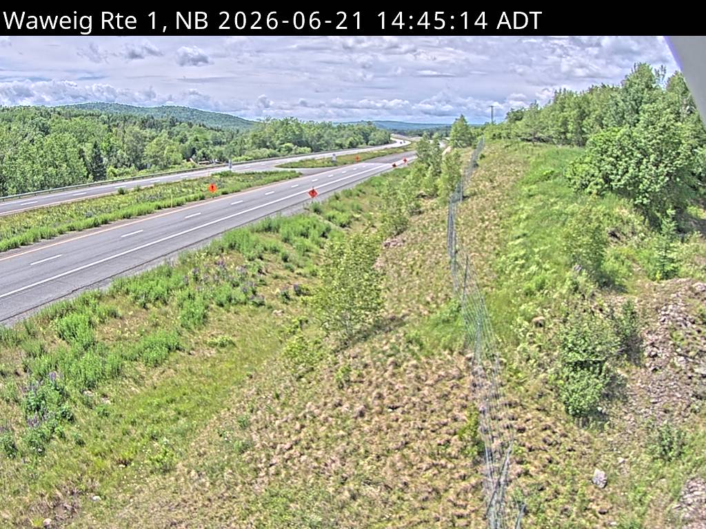 Web Cam image of Waweig (NB Highway 1)