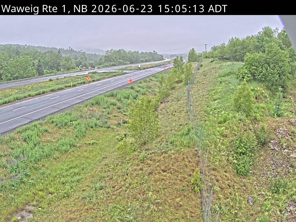 Web Cam image of Waweig (NB Highway 1)