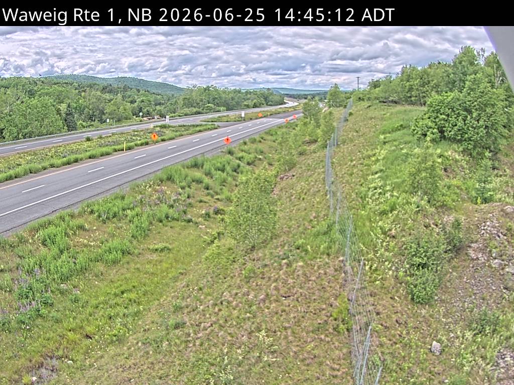 Web Cam image of Waweig (NB Highway 1)