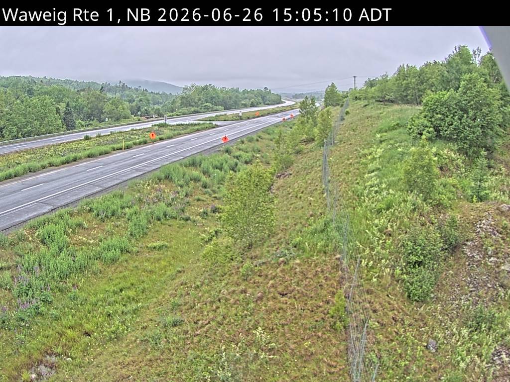 Web Cam image of Waweig (NB Highway 1)