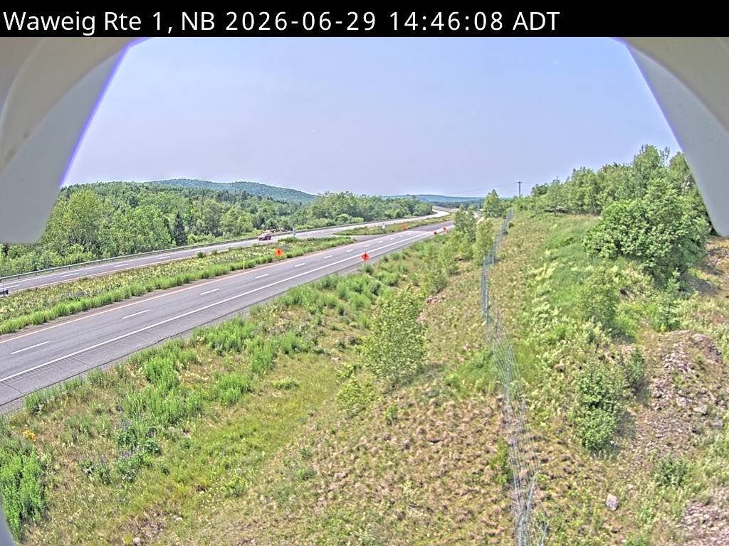 Web Cam image of Waweig (NB Highway 1)