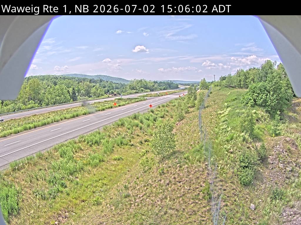 Web Cam image of Waweig (NB Highway 1)