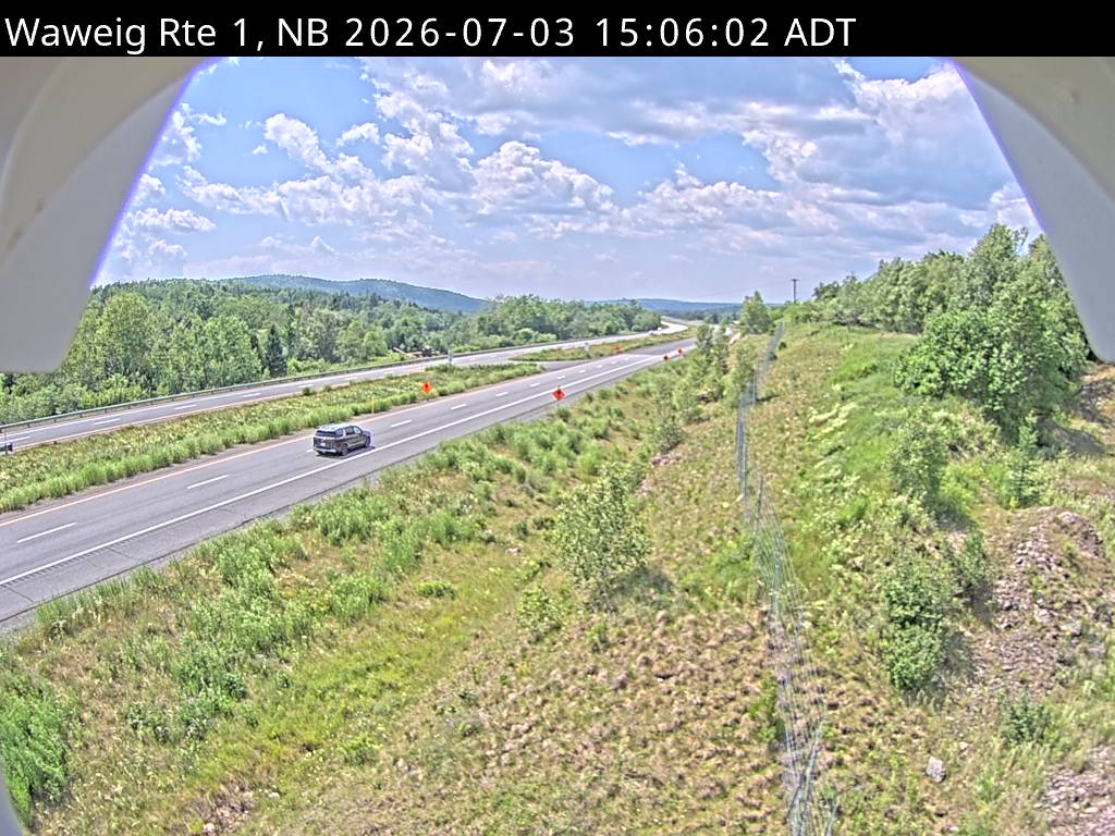 Web Cam image of Waweig (NB Highway 1)