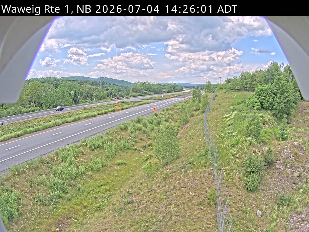 Web Cam image of Waweig (NB Highway 1)