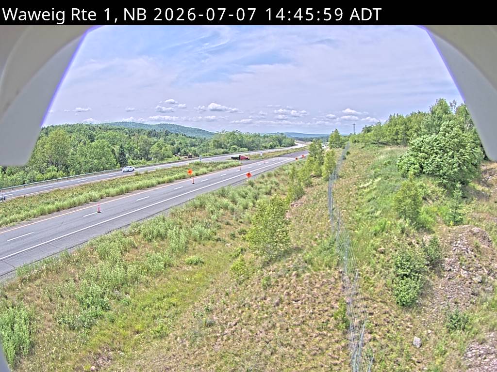 Web Cam image of Waweig (NB Highway 1)
