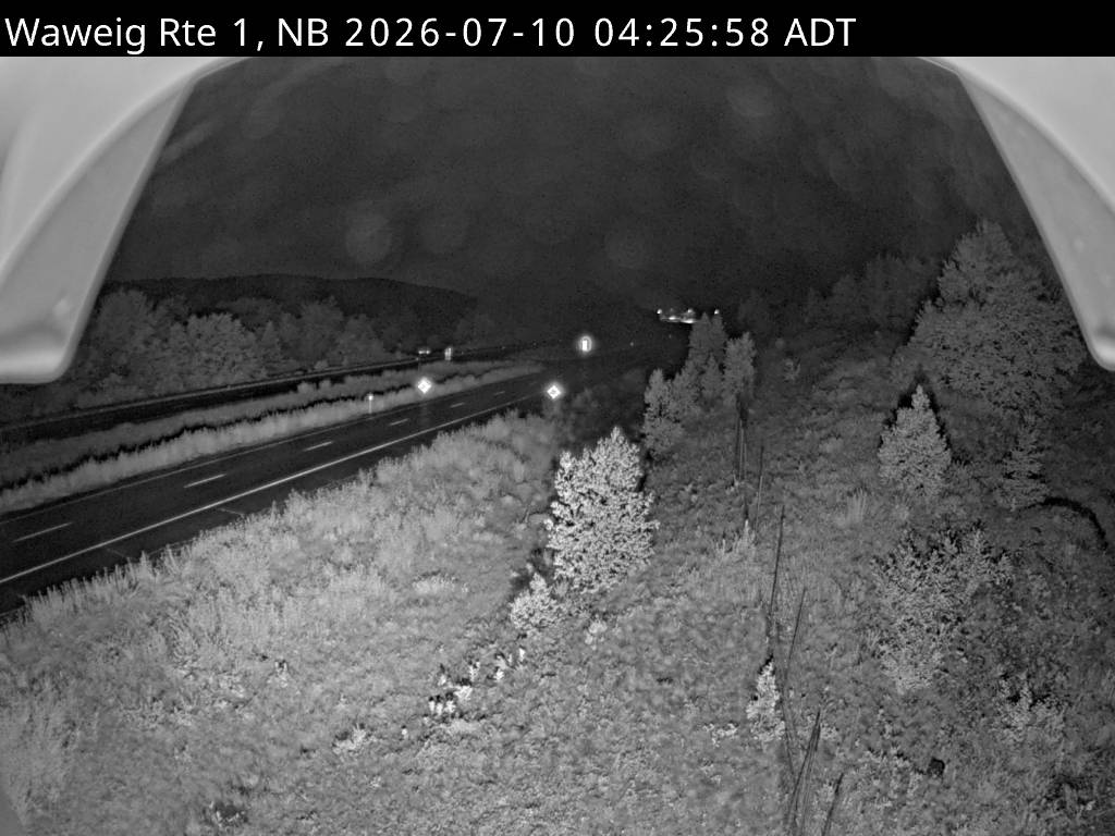 Web Cam image of Waweig (NB Highway 1)