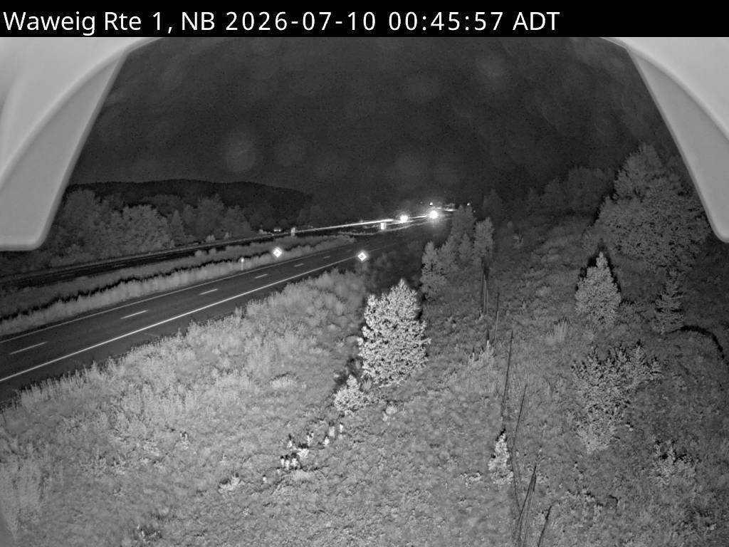Web Cam image of Waweig (NB Highway 1)