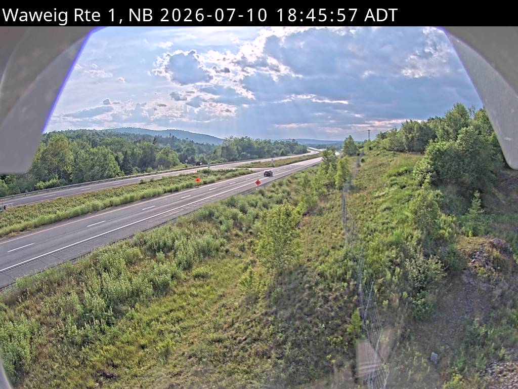 Web Cam image of Waweig (NB Highway 1)