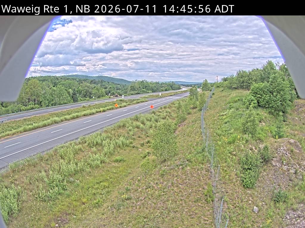 Web Cam image of Waweig (NB Highway 1)