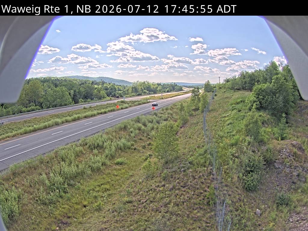 Web Cam image of Waweig (NB Highway 1)