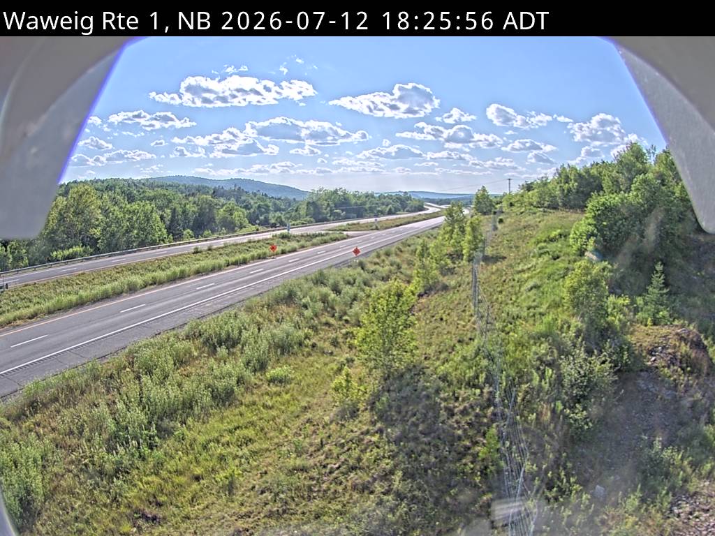 Web Cam image of Waweig (NB Highway 1)