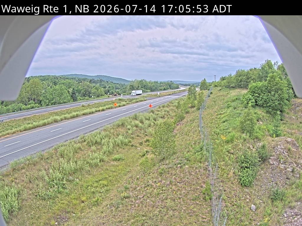 Web Cam image of Waweig (NB Highway 1)