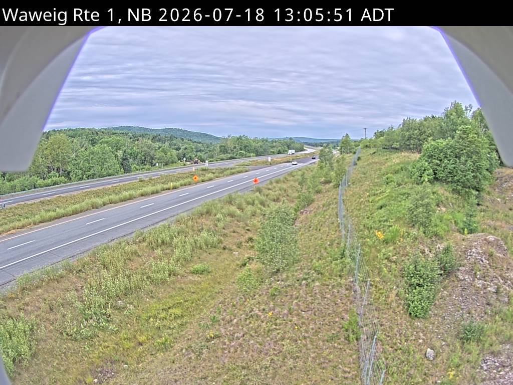 Web Cam image of Waweig (NB Highway 1)