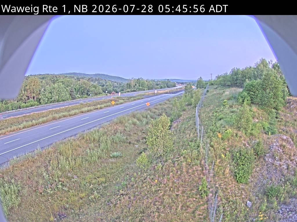 Web Cam image of Waweig (NB Highway 1)