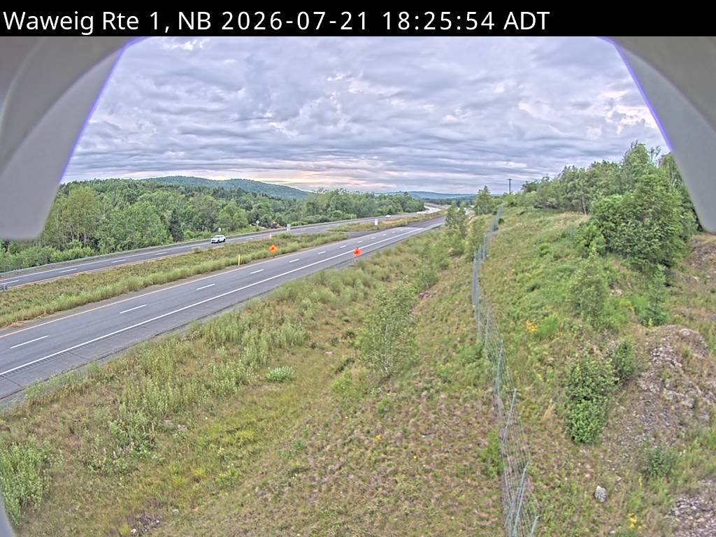 Web Cam image of Waweig (NB Highway 1)